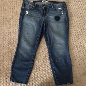 Torrid Skinny Ankle Jeans